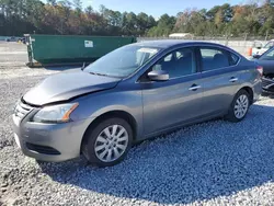 Nissan Sentra s Vehiculos salvage en venta: 2015 Nissan Sentra S