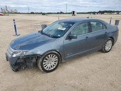 2012 Ford Fusion Hybrid en venta en New Braunfels, TX