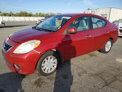 Salvage cars for sale at Fresno, CA auction: 2014 Nissan Versa S