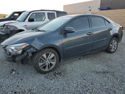 Salvage cars for sale from Copart Mentone, CA: 2014 Toyota Corolla ECO