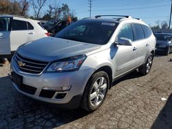 Salvage cars for sale from Copart Bridgeton, MO: 2017 Chevrolet Traverse LT