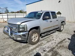 2012 Chevrolet Silverado K1500 LT en venta en Spartanburg, SC