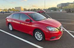 Nissan salvage cars for sale: 2018 Nissan Sentra S