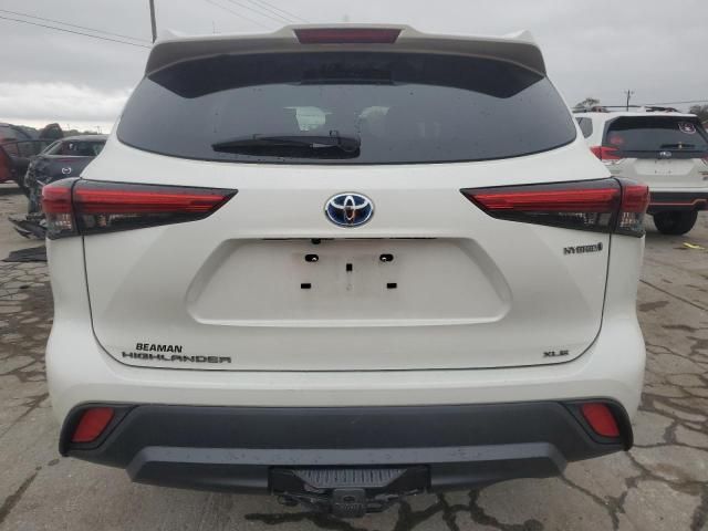 2021 Toyota Highlander Hybrid XLE