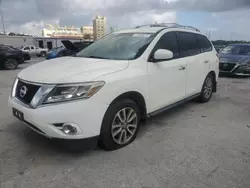 Salvage cars for sale from Copart New Orleans, LA: 2015 Nissan Pathfinder S