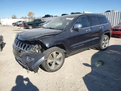 Salvage cars for sale at Wichita, KS auction: 2016 Jeep Grand Cherokee Limited