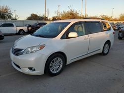 Toyota Sienna xle Vehiculos salvage en venta: 2016 Toyota Sienna XLE