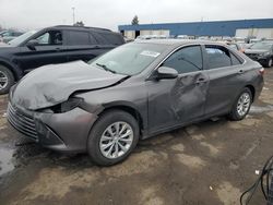 Toyota Vehiculos salvage en venta: 2016 Toyota Camry LE