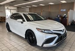 Salvage cars for sale at Sacramento, CA auction: 2021 Toyota Camry XSE