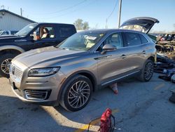 Lincoln Nautilus salvage cars for sale: 2019 Lincoln Nautilus Reserve