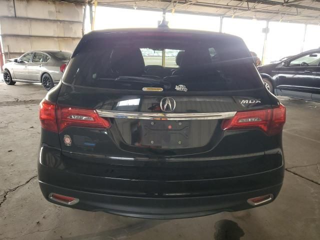 2016 Acura MDX Technology