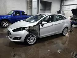 Salvage cars for sale at Ham Lake, MN auction: 2014 Ford Fiesta Titanium