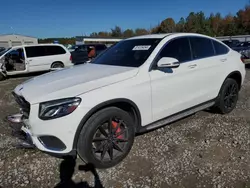 Salvage cars for sale at Memphis, TN auction: 2019 Mercedes-Benz GLC Coupe 300 4matic