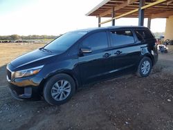 Salvage cars for sale at Tanner, AL auction: 2017 KIA Sedona LX