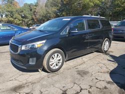 Salvage Cars with No Bids Yet For Sale at auction: 2017 KIA Sedona LX