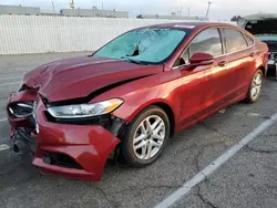 Salvage cars for sale at Van Nuys, CA auction: 2015 Ford Fusion SE