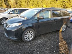 Toyota Sienna le Vehiculos salvage en venta: 2015 Toyota Sienna LE