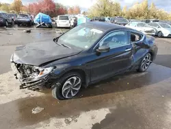 Salvage cars for sale at Woodburn, OR auction: 2016 Honda Accord LX-S