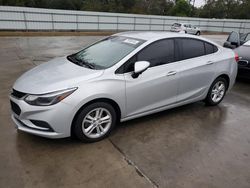 Chevrolet salvage cars for sale: 2017 Chevrolet Cruze LT