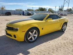 Salvage cars for sale at Oklahoma City, OK auction: 2012 Chevrolet Camaro LT