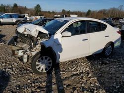 Salvage cars for sale at Candia, NH auction: 2017 Nissan Versa S