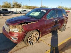 Salvage cars for sale at Oklahoma City, OK auction: 2017 Jeep Grand Cherokee Overland