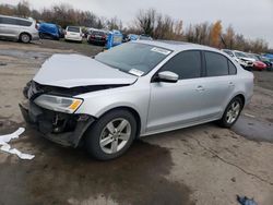 Volkswagen salvage cars for sale: 2012 Volkswagen Jetta TDI