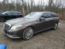 Salvage cars for sale at Cookstown, ON auction: 2016 Mercedes-Benz E 400 4matic