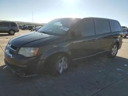 Salvage cars for sale at Grand Prairie, TX auction: 2013 Dodge Grand Caravan SE