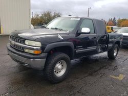 Salvage cars for sale at Woodburn, OR auction: 2002 Chevrolet Silverado K1500 Heavy Duty