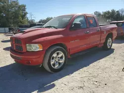 Carros salvage a la venta en subasta: 2004 Dodge RAM 1500 ST