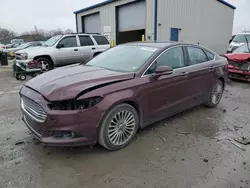 Salvage cars for sale at Duryea, PA auction: 2013 Ford Fusion Titanium