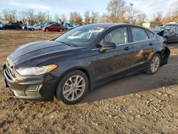 Ford salvage cars for sale: 2020 Ford Fusion SE