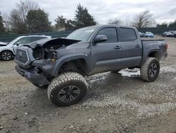 Salvage cars for sale at Madisonville, TN auction: 2019 Toyota Tacoma Double Cab