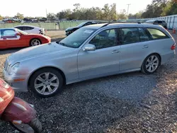 Salvage cars for sale at Riverview, FL auction: 2009 Mercedes-Benz E 350 4matic