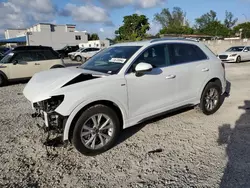 Audi salvage cars for sale: 2024 Audi Q3 Premium S Line 45