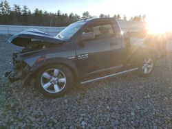 Salvage cars for sale at Windham, ME auction: 2013 Dodge RAM 1500 ST