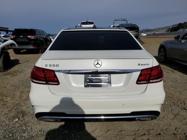 2014 Mercedes-Benz E 550 4matic