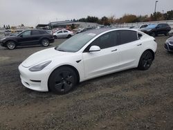 Vehiculos salvage en venta de Copart Sacramento, CA: 2023 Tesla Model 3