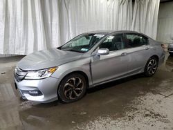 Salvage cars for sale from Copart Albany, NY: 2017 Honda Accord EX