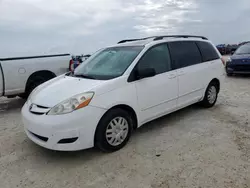 Salvage cars for sale at Arcadia, FL auction: 2008 Toyota Sienna CE