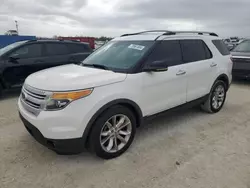 Ford Explorer salvage cars for sale: 2011 Ford Explorer XLT