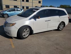 Salvage cars for sale from Copart Wilmer, TX: 2012 Honda Odyssey Touring