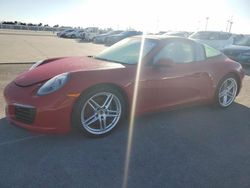 Salvage cars for sale at Riverview, FL auction: 2017 Porsche 911 Targa