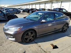 Salvage cars for sale at Louisville, KY auction: 2017 Honda Accord Touring