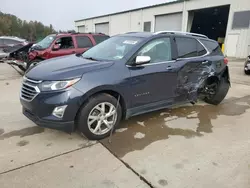 Chevrolet salvage cars for sale: 2018 Chevrolet Equinox Premier