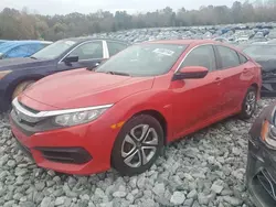 Honda salvage cars for sale: 2016 Honda Civic LX