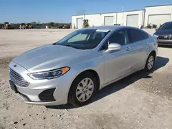 Salvage cars for sale at Kansas City, KS auction: 2019 Ford Fusion SEL