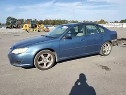 Salvage cars for sale at Dunn, NC auction: 2009 Subaru Legacy 2.5I