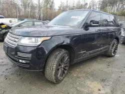 Land Rover Vehiculos salvage en venta: 2015 Land Rover Range Rover Autobiography